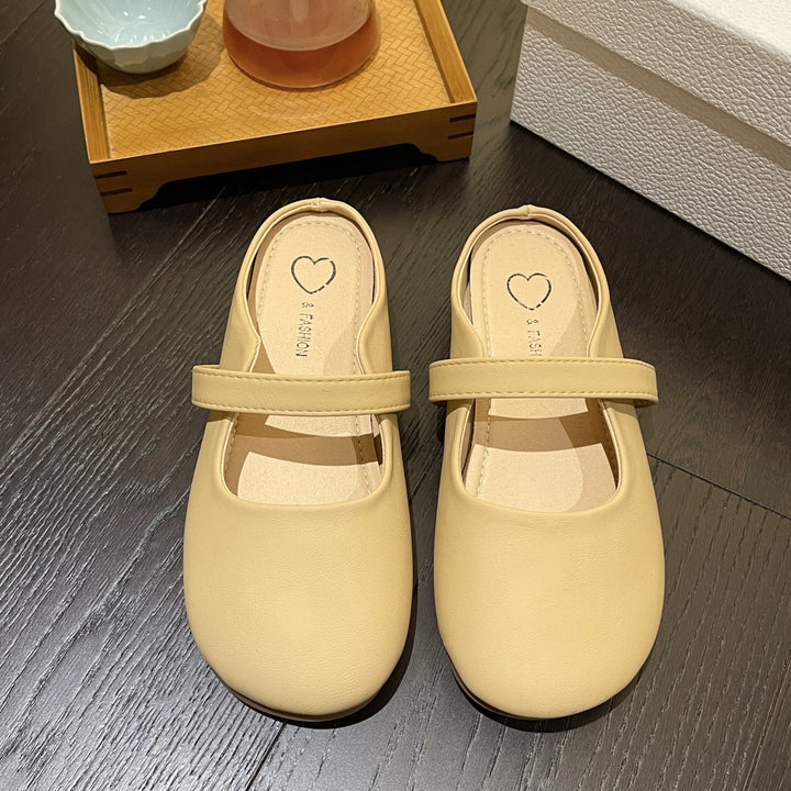 Femme Mary Jane Stil Komfort Ballerinas med justerbar rem Stilla