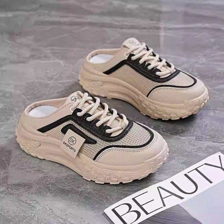 Dame Sneakers med åndbar mesh-overflade og skridsikker sål Stilla