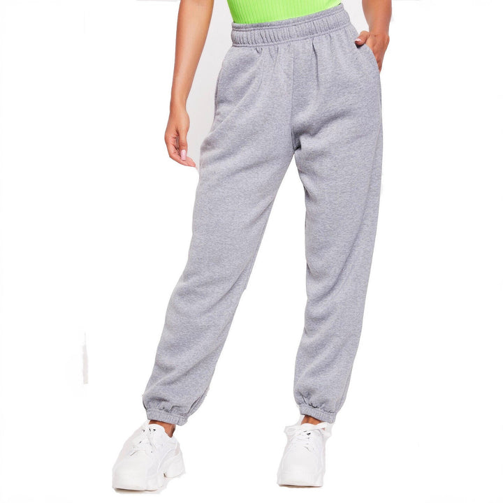 Kvindernes komfortable sweatpants med elastisk talje og manchetter Skovae