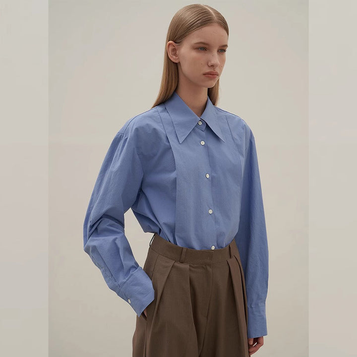 Damer Elegant og Tidssvarende Skjorte Bluse Stilla