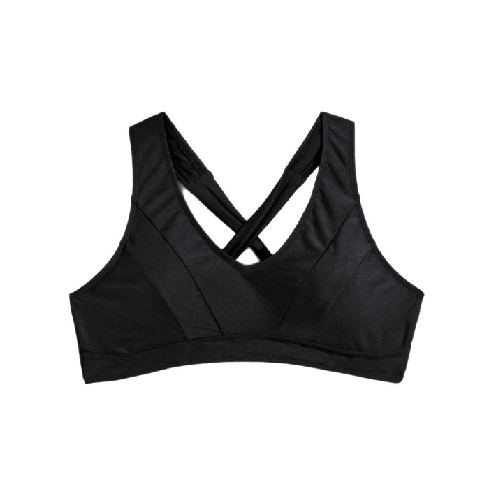 Dame Sport-Bikini-Overdel med elegant rygdesign Skovae
