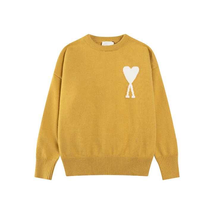 Stilla | Hjerte-broderet kvinders sweater