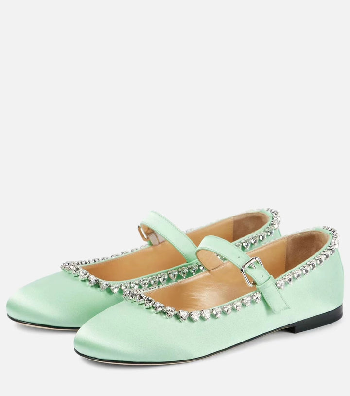 Femme Elegant Dekoreret Mary Jane Flats Stilla