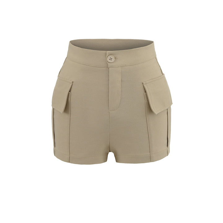Dame Cargo-shorts med praktiske sidelommer og elegant snit Stilla