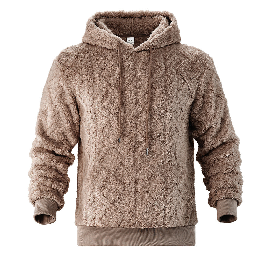 Dame Casual Hoodie i blødt fleece med struktureret design Stilla