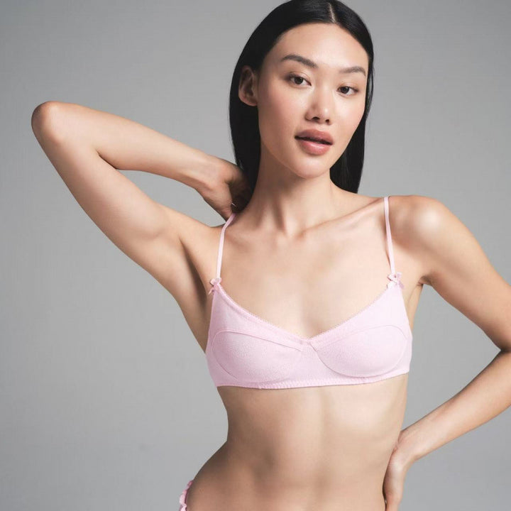 Dame struktureret Bralette Top Stilla