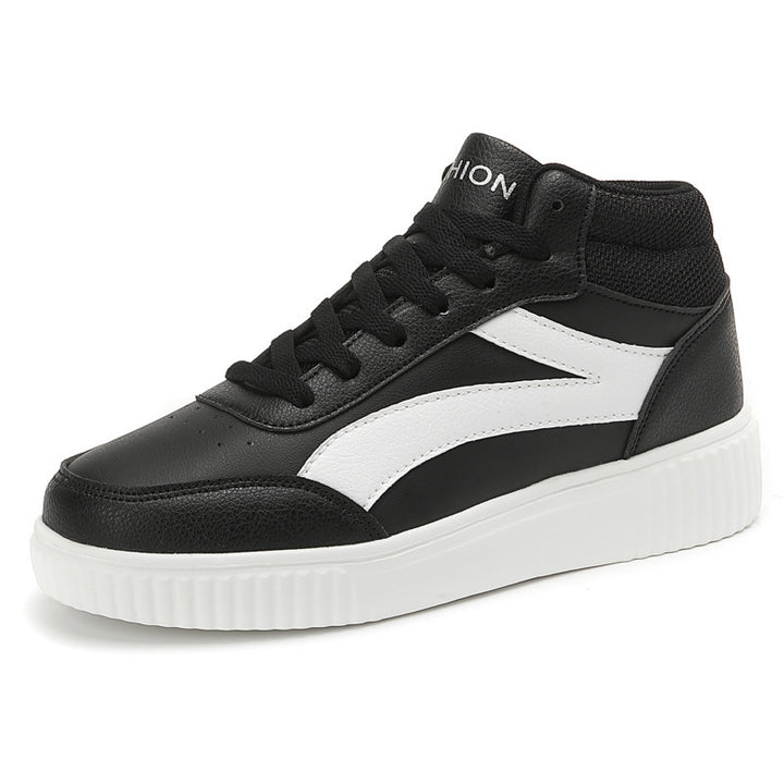 Herren High-Top-Fashion-Sneaker med polstret støtte Stilla
