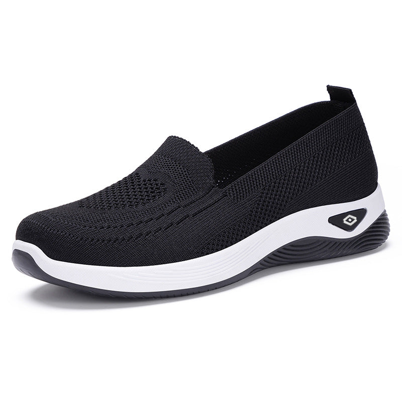 Dame Komfortable Slip-On Sko med elastisk overdel og skridsikker sål Stilla