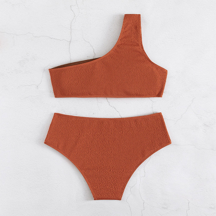 Dame ensidig crop-bikini Skovae