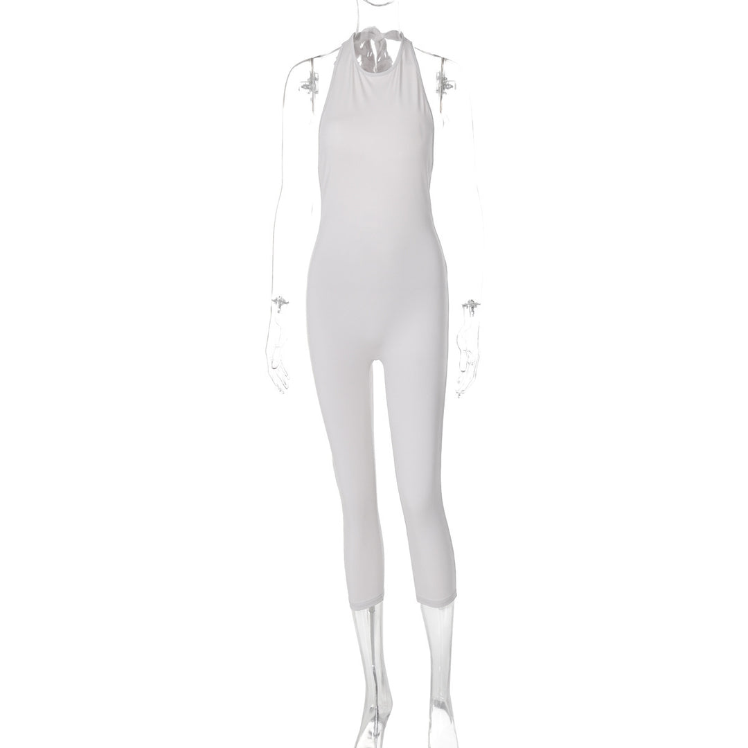 Dame Sporty Jumpsuit i højmoderne design med elastiske accenter Stilla