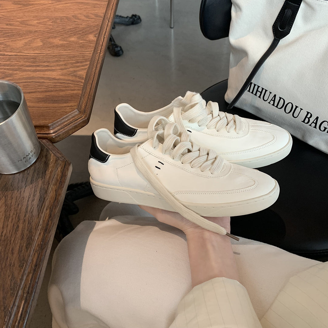 Dame Fritid Low-Top Sneakers med let åndbart design Stilla