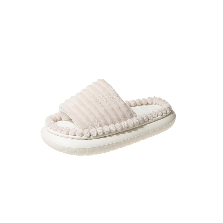 Dame slippers med blødt og polstret overmateriale Stilla