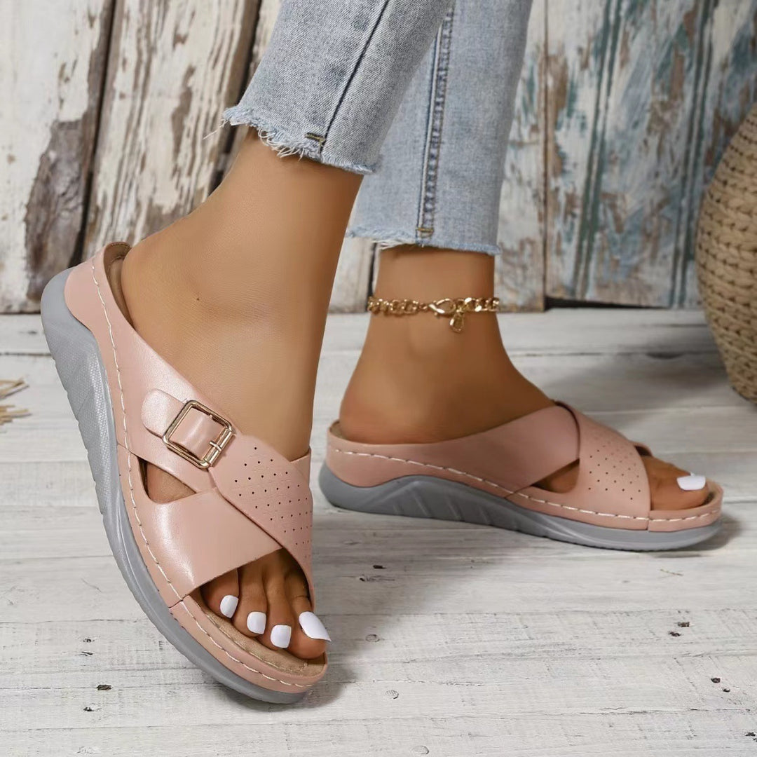 Dame Stylish Casual Rutsjesandaler Stilla