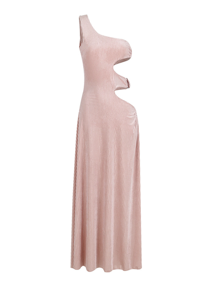 Dame Maxi-kjole med raffineret cut-out og elegant vildledesign Stilla