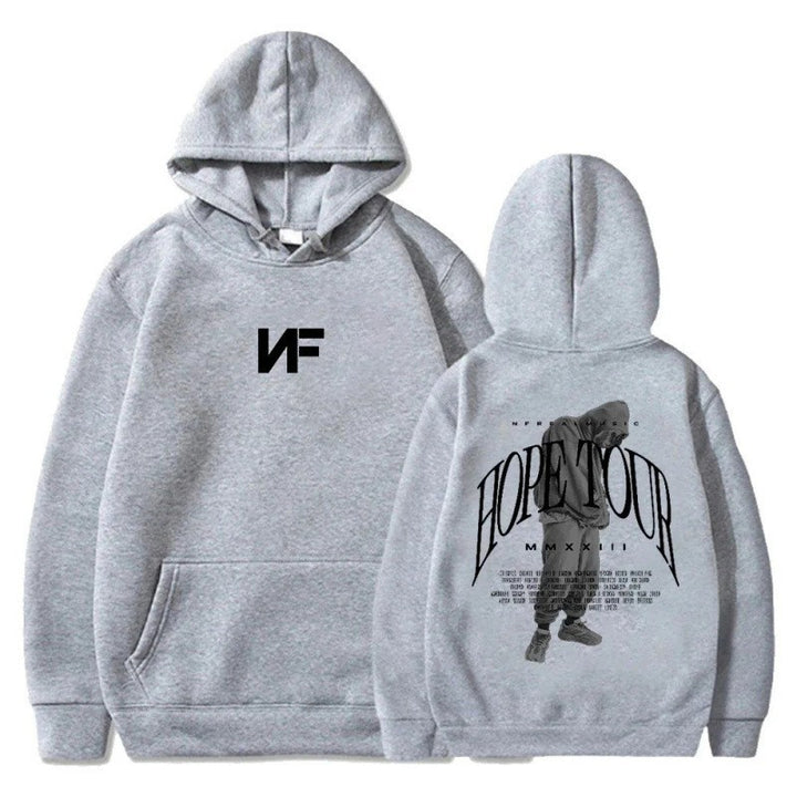 Women's hoodie with exclusive tour print Skovae