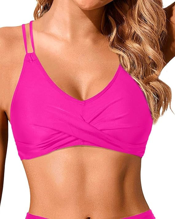 Femme Leopardmønster Bralette Badetop Stilla