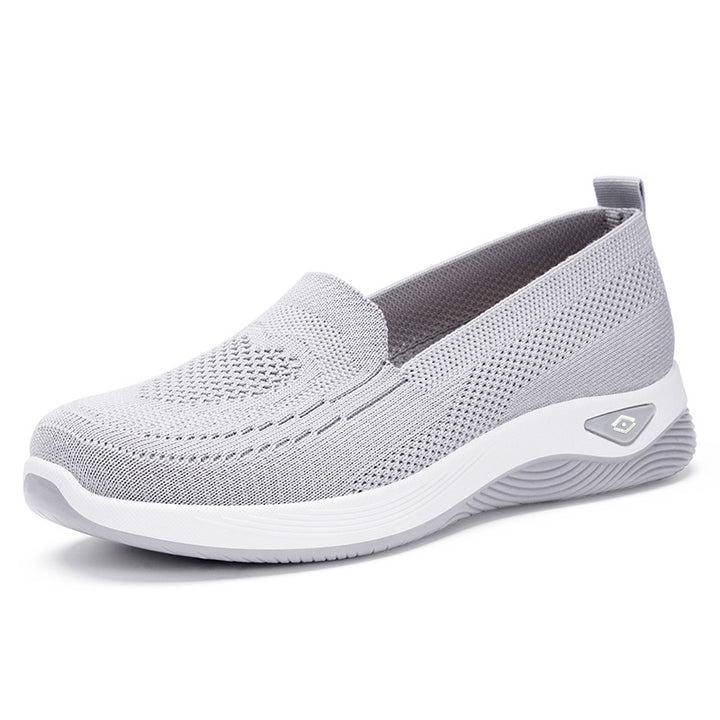 Dame Komfortable Slip-On Sko med elastisk overdel og skridsikker sål Stilla