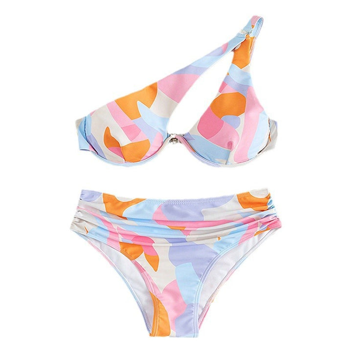 Dame En-sidet bikini med raffineret snit Skovae