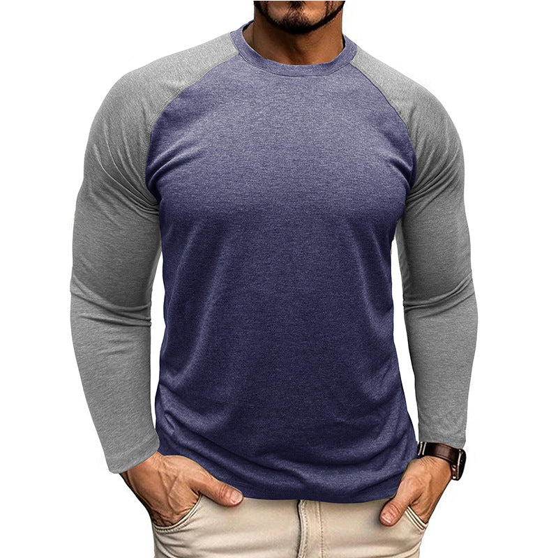 Herrer Langærmet skjorte med raglanærmer Stilla