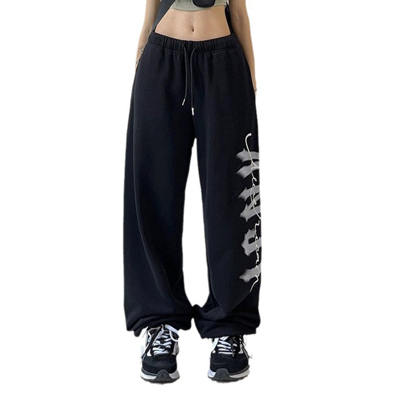 Kvinders afslappede fritidsbukser med fashionabelt print Stilla