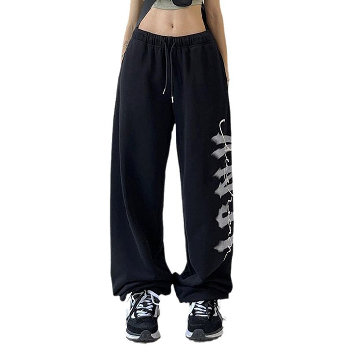 Kvinders afslappede fritidsbukser med fashionabelt print Stilla