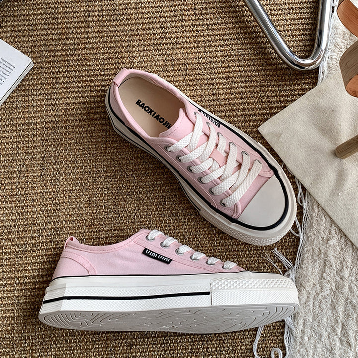 Herrer Fritid Snørebånd Canvas Sneakers Stilla