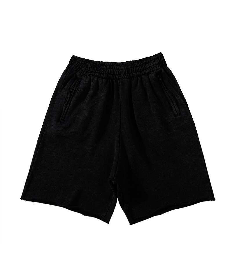 Herrer Sportslige Shorts med åndbart materiale og sidelommer med lynlås Stilla