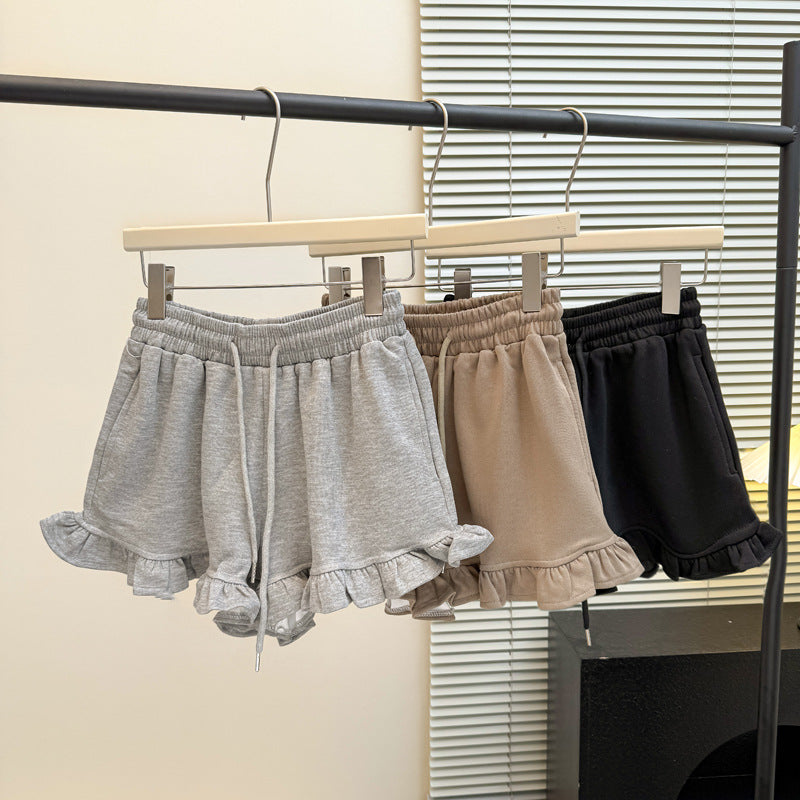 Femme Rynkekant Lounge Shorts Stilla