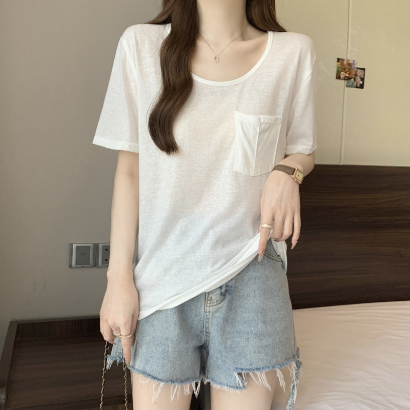 Femme Relaxed Fit Lomme T-Shirt Stilla