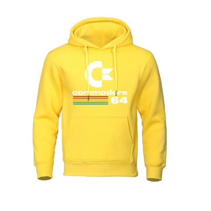 Kvinders hoodie med retro computer motiv Skovae