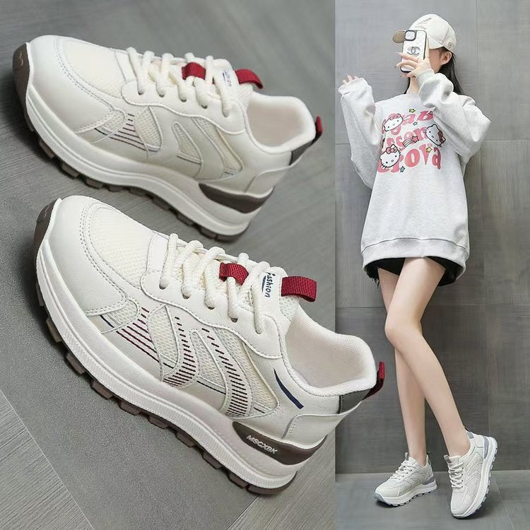Dame Sporty Sneakers med ergonomisk dækning og åndbart overmateriale kombination Stilla
