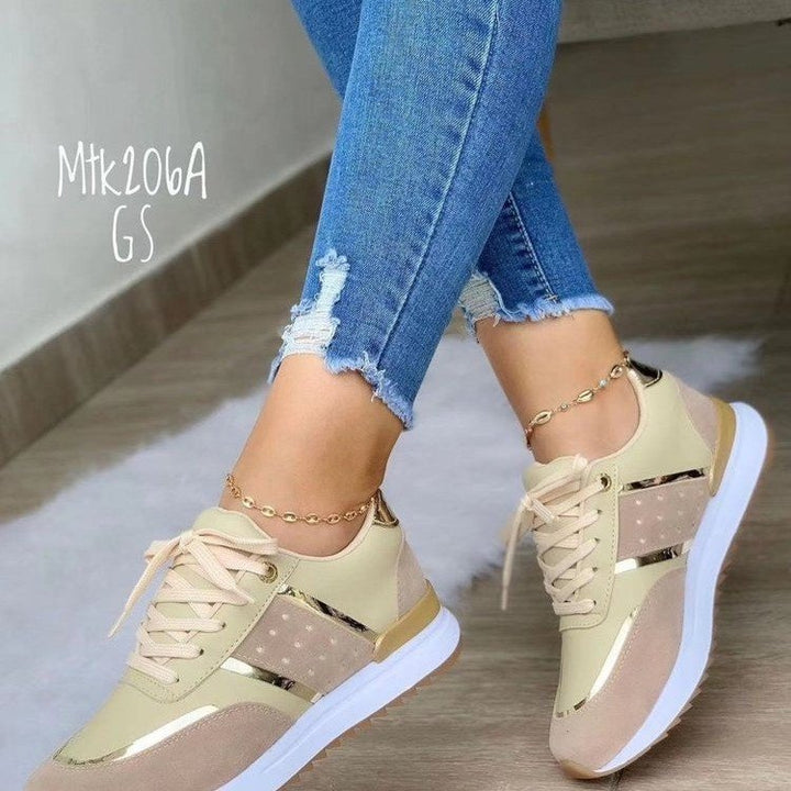 Dame Mode Sneakers med glitrende accenter og åndbar sål Stilla