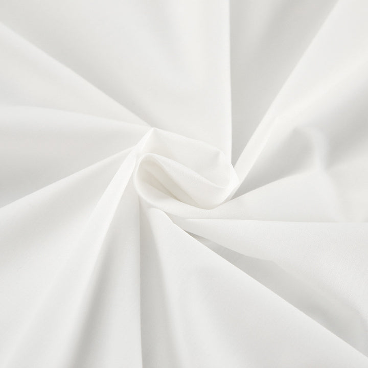 Dame skjortekjole med elegante flæsedetaljer og bindebælte Stilla