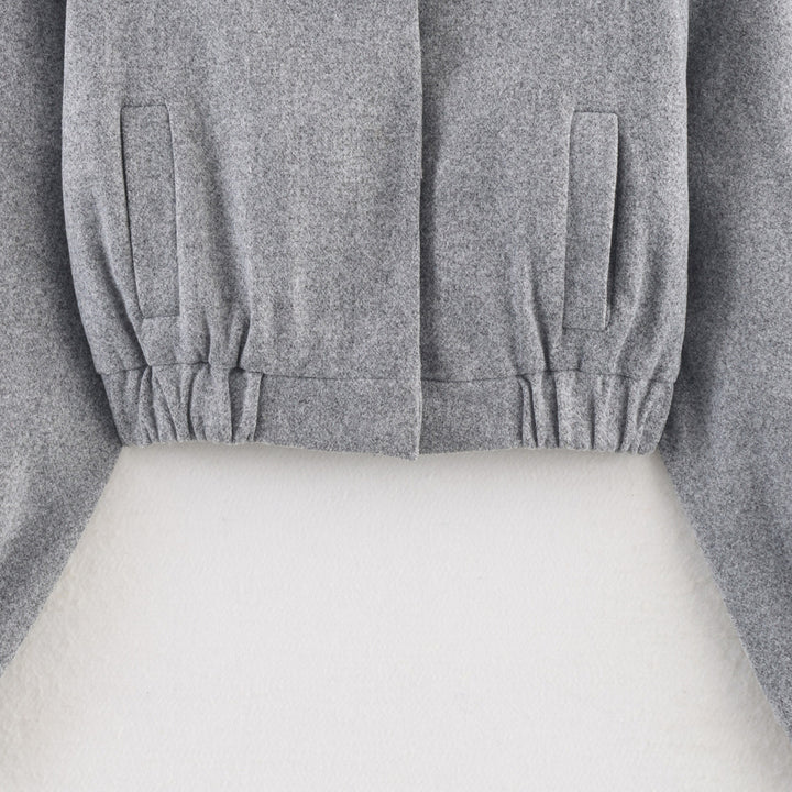 Dame cropped uldjakke Stilla