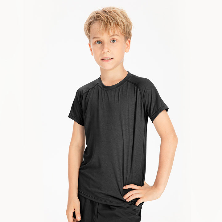 Drenge funktions-T-shirt med fugtregulerende teknologi Stilla