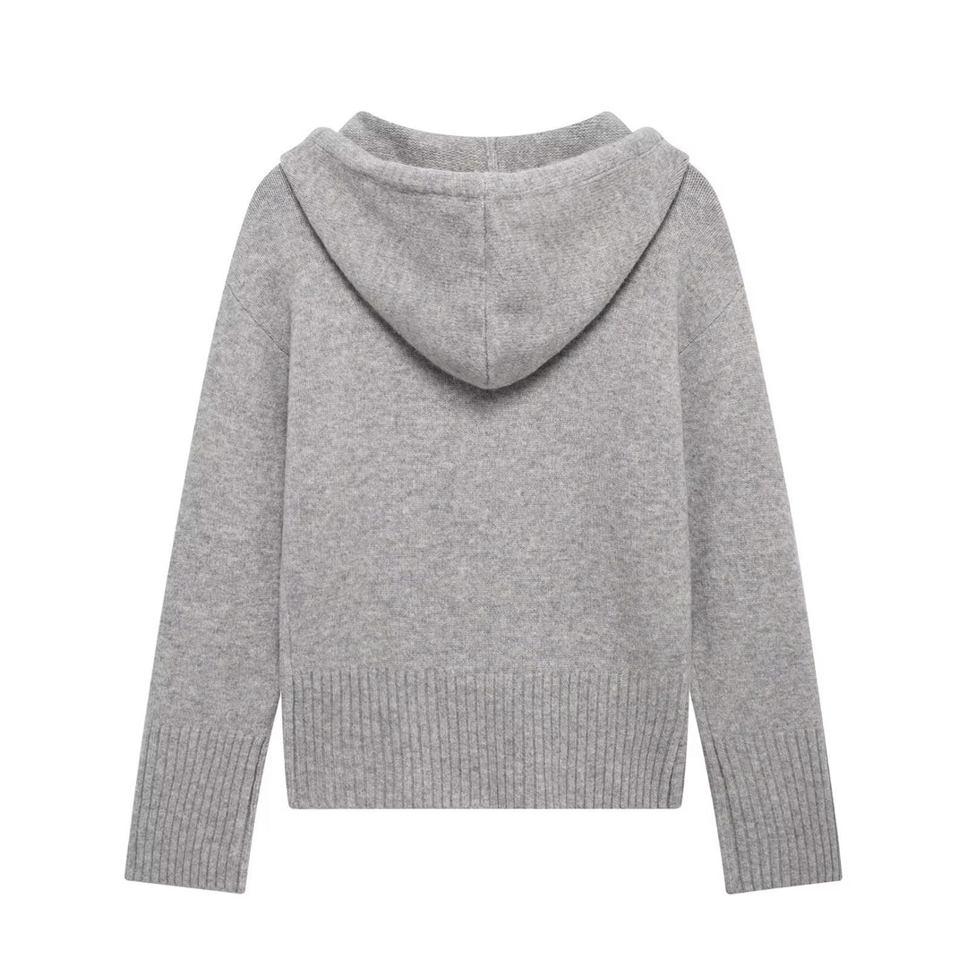 Femme Cozy Zip-Up Hættepullover Stilla