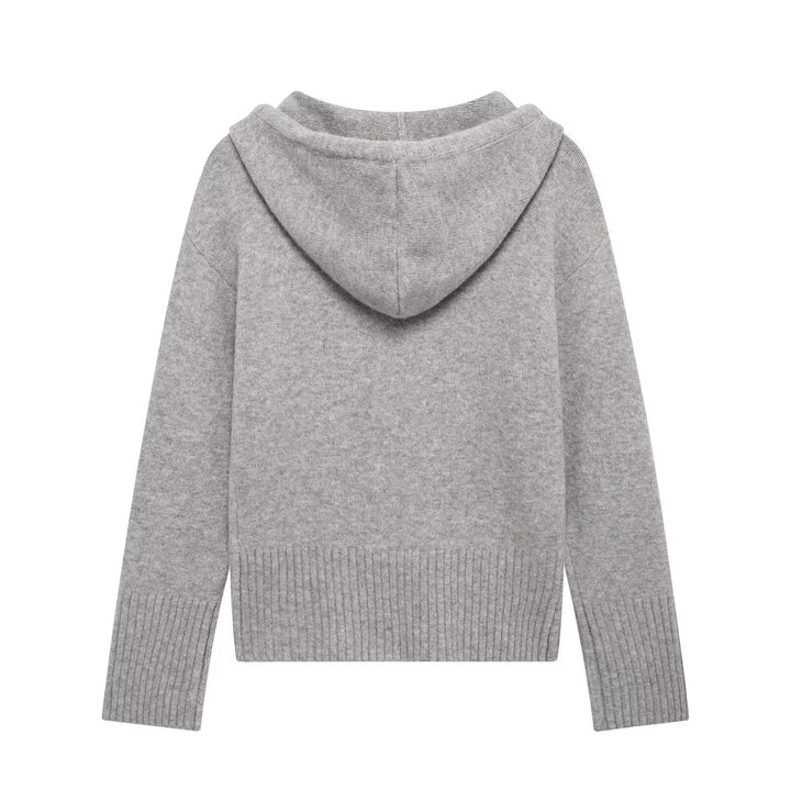 Femme Cozy Zip-Up Hættepullover Stilla
