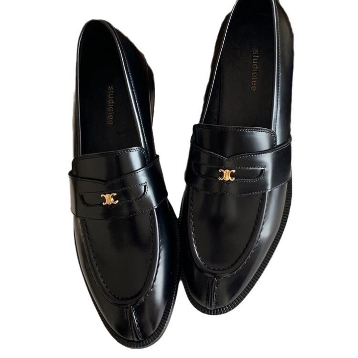Herrer moderne formelle slippers med dekorativ accent Stilla