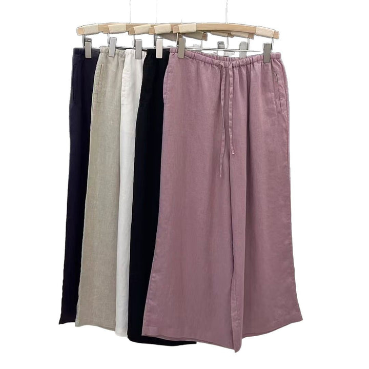 Femme Bred Linnedragt med elastisk linning Stilla