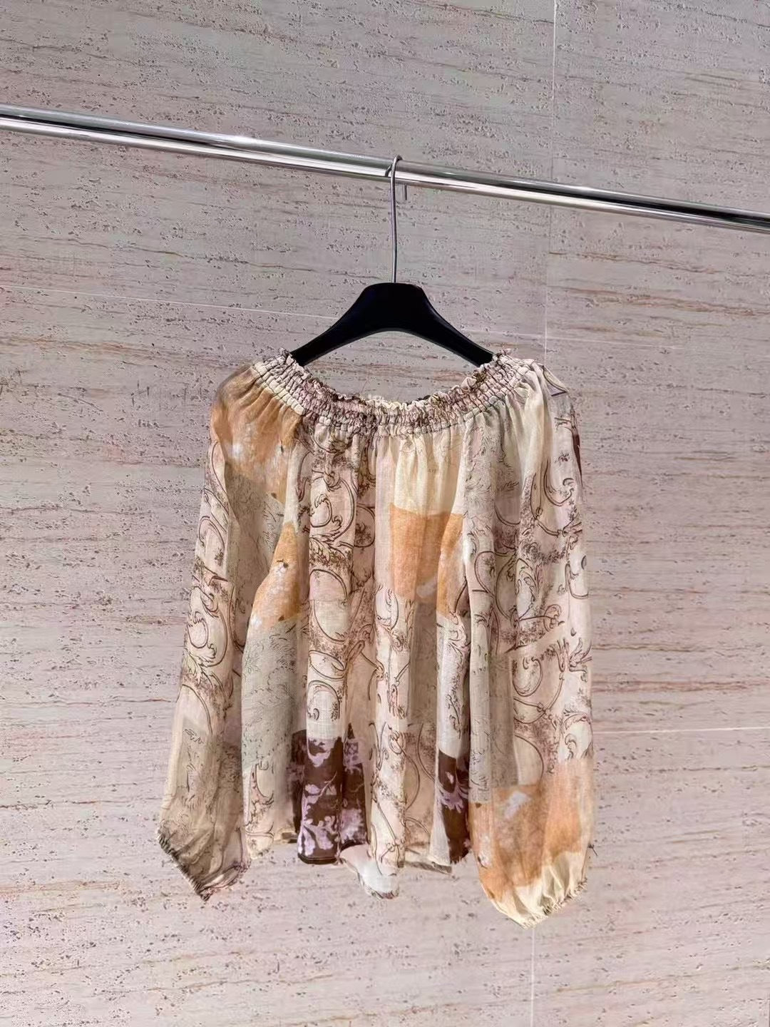 Femme Off-Shoulder Flowey Bluse Stilla
