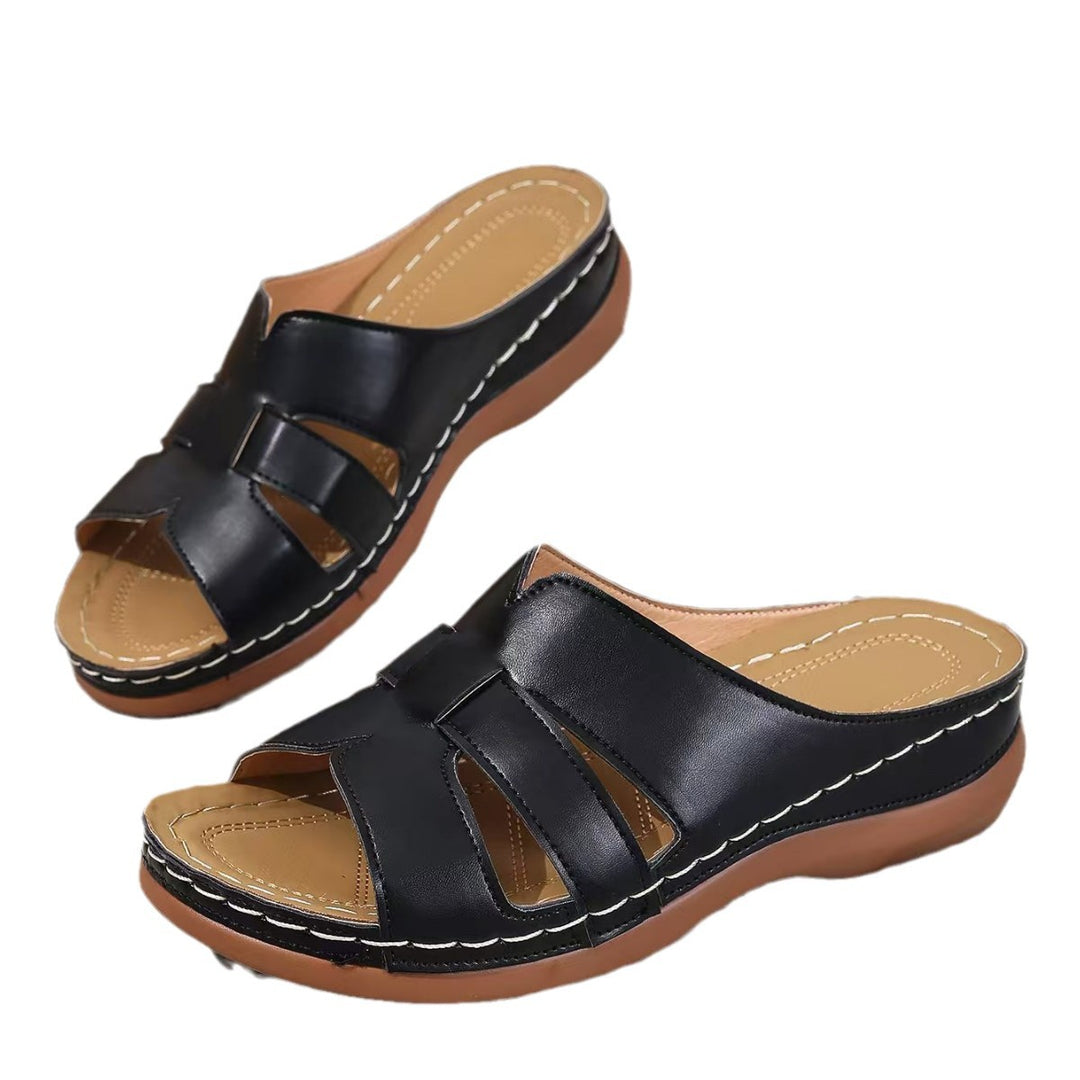 Dame Komfortable og stilfulde sandaler med elegant krydsrem Stilla