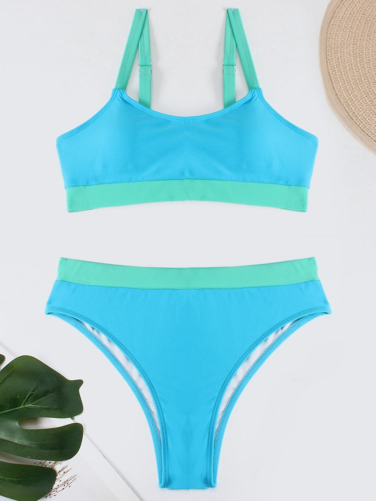 Femme Sporty Højskåret Bikini-Sæt Stilla