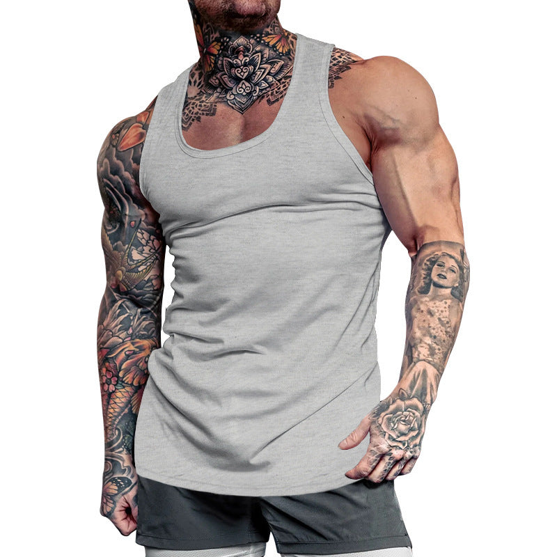 Herre ærmeløs sport tanktop i åndbart bomuld Stilla