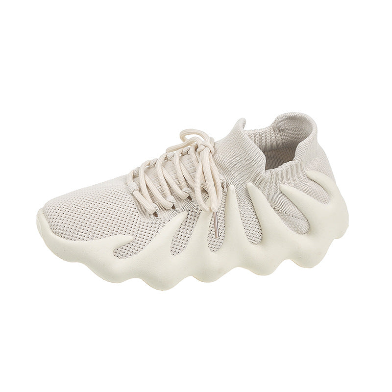 Dame Sporty Sneakers med fleksibelt strik-overmateriale og innovativ dæmpningsteknologi Stilla