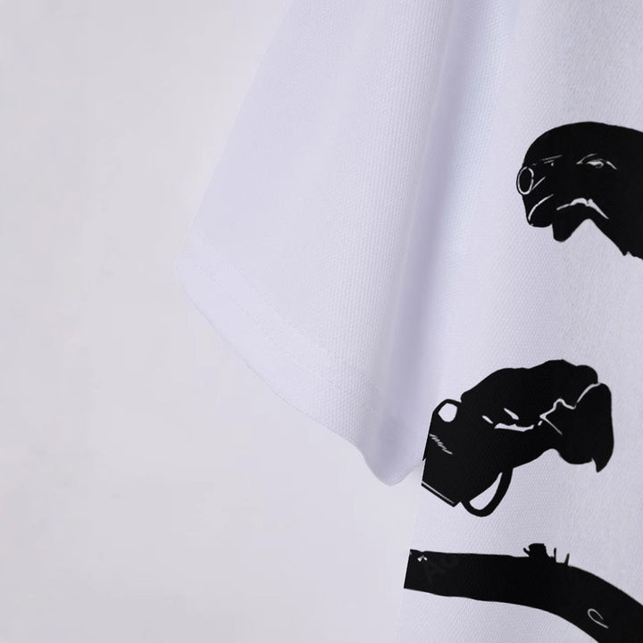 Herrer polo shirt med dynamisk klatredesign og innovativ åndbarhed Stilla