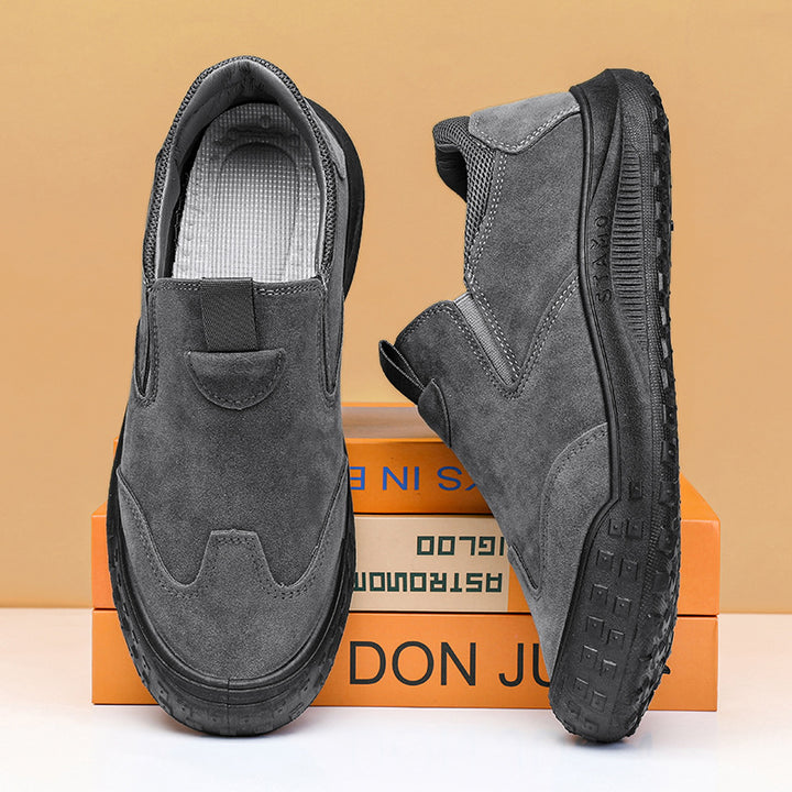 Femme Slip-On Suesd Komfort Sneakers Stilla