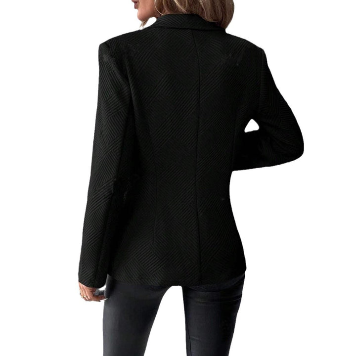 Damer elegant blazer med struktureret design og praktisk knaplukning Stilla