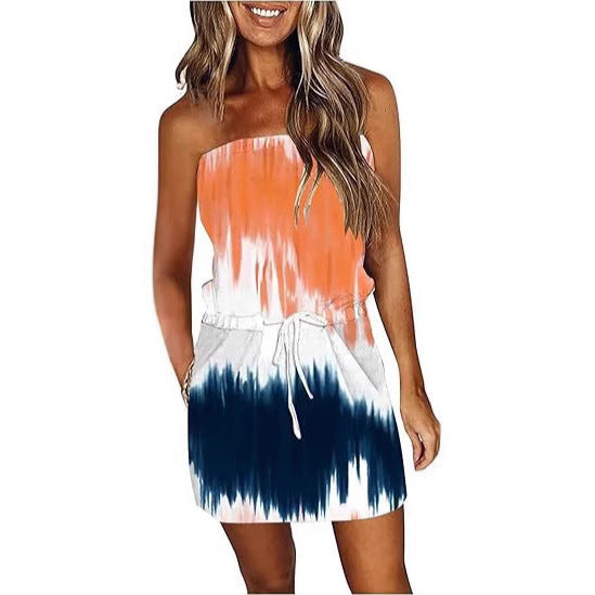 Femme Strapless Mini Kjole Stilla