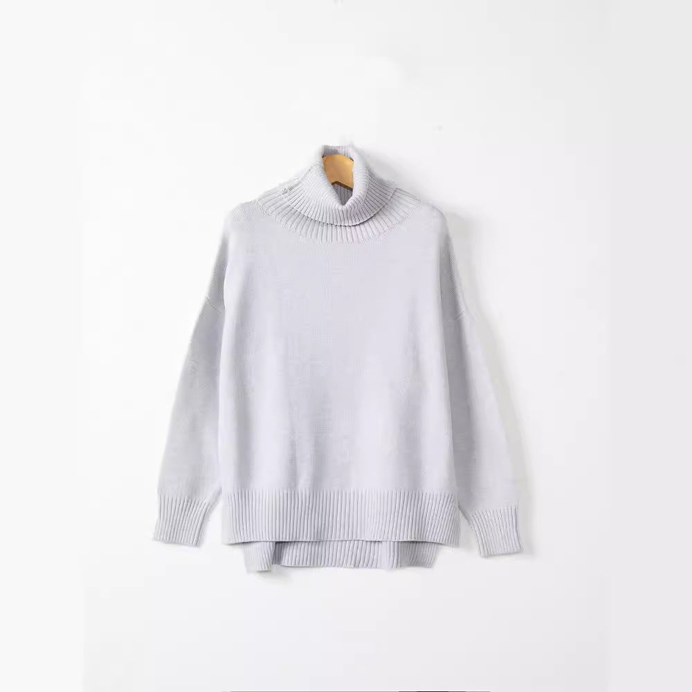 Dame leger rullekravebluse med praktisk snit Stilla