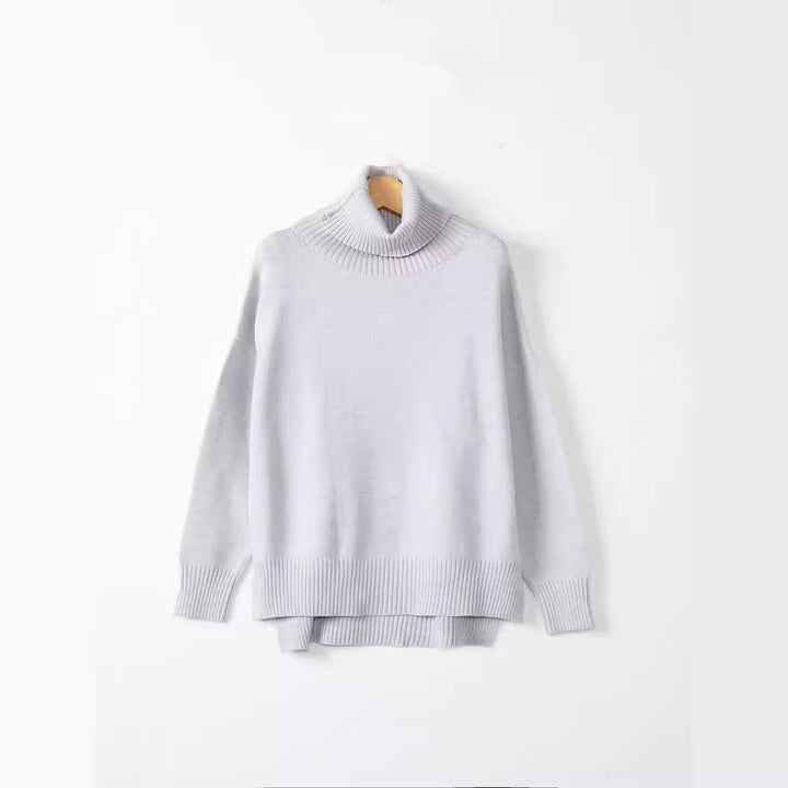 Dame leger rullekravebluse med praktisk snit Stilla